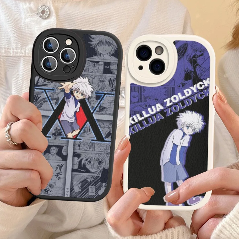 

Hunter X Hunter Anime Phone Case Hard Leather For IPhone 14 13 12 Mini 11 14 Pro Max Xs X Xr 7 8 Plus Fundas