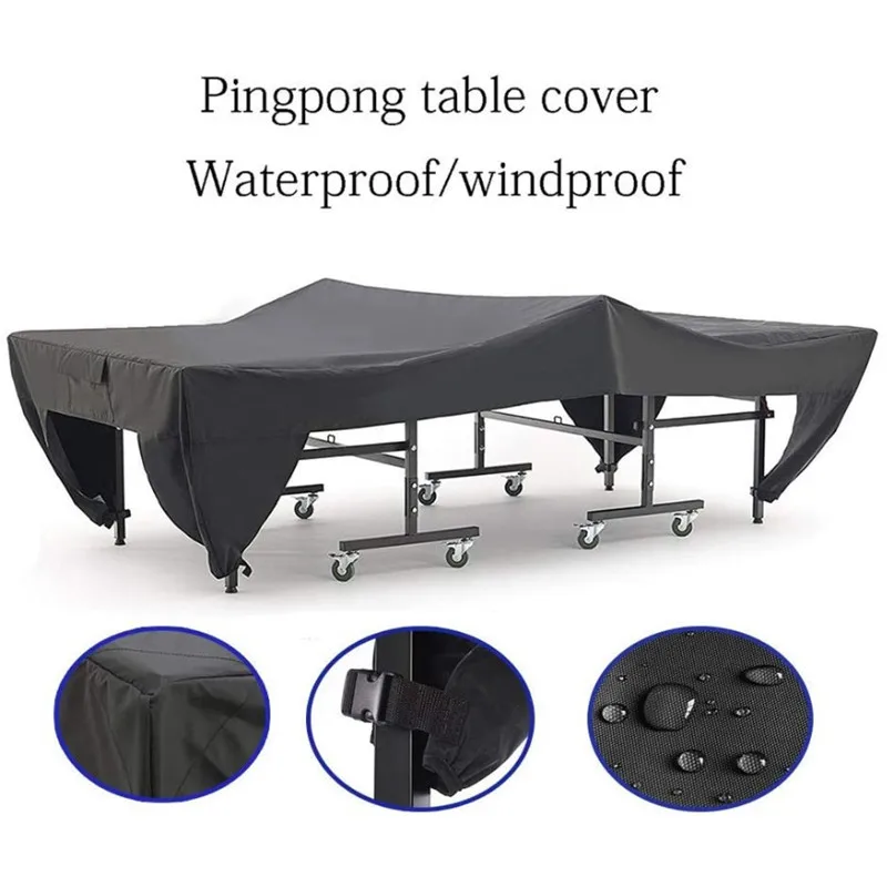 Outdoor Indoor Ping Pong Table Cover Waterproof Tennis Cover Storage Protect Dustproof Protector Furniture Case 2