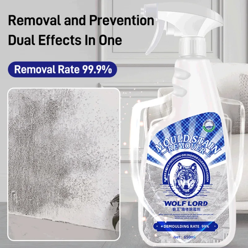 Mildew remover wall remove mold mildew anti-mold agent dual-action all-in-one tile mold cleaner
