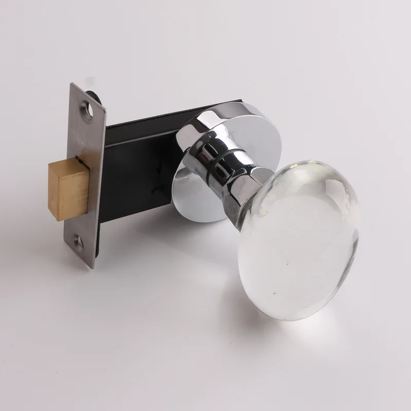 Silver--Door lock