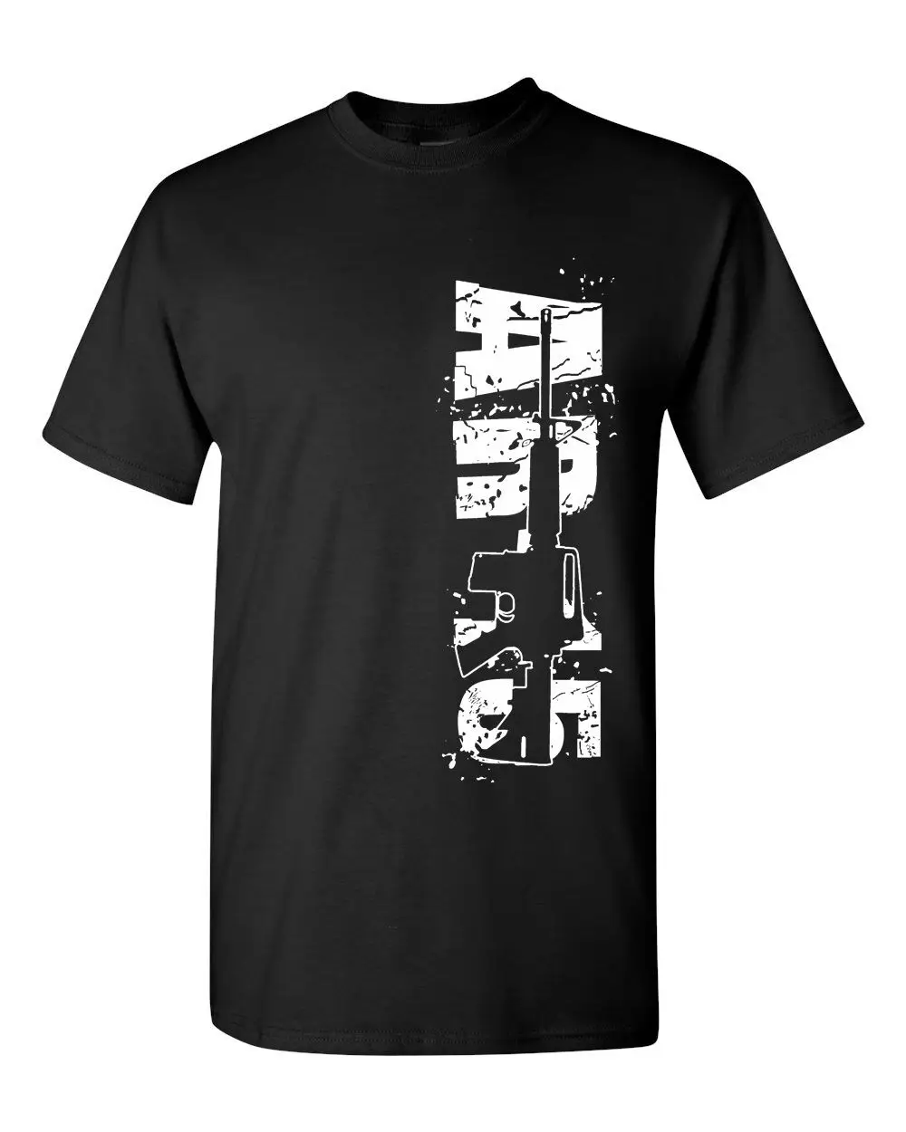 

AR-15 Rifle 2nd Amendment Gun Rights Gun Owner T-Shirt 100% Cotton O-Neck Summer Short Sleeve Casual Mens T-shirt Size S-3XL