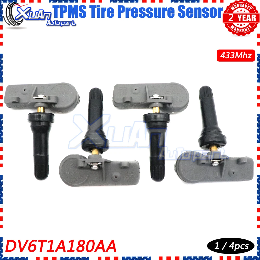 

Датчик давления в шинах Xuan TPMS DV6T1A180AA для Ford New Mondeo Escape Explorer F-150 Mazda 433MHz