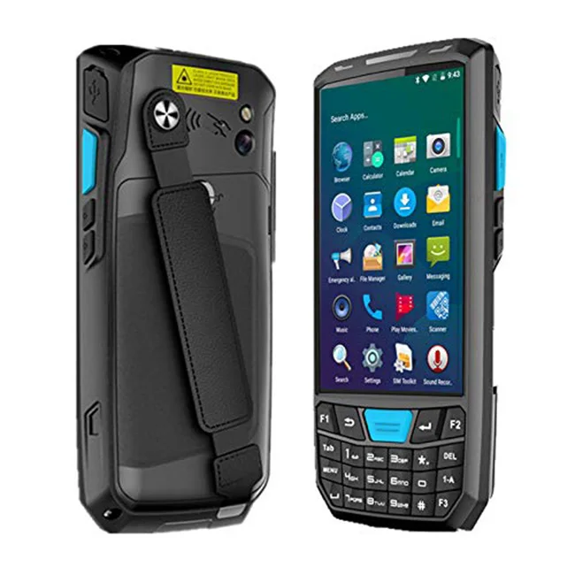 T80 4G rugged handheld pda 2D qr code android pos terminal for Logistics warehouse