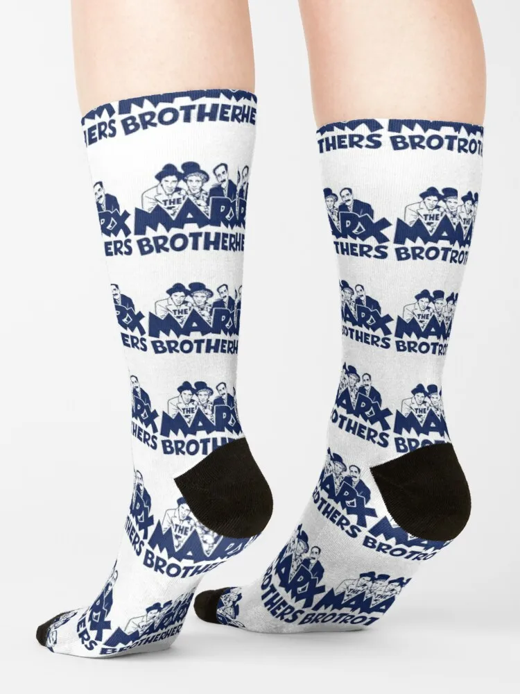 the marx brothers Socks Black Socks Women'S Warm Socks