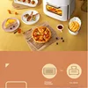 15L Air Fryer  Large Capacity Touch Screen Low Fat Defrosting Machine Toaster  Kitchen Cookware  Home Intelligent Electric Oven 4