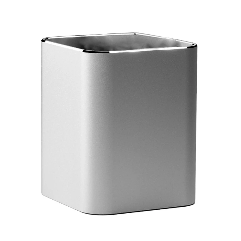 Metal Pen Cup Pen Organizer Desk Makeup Brush Storage Holder for Bathroom Bedroom Vanity Office Desk Organizer