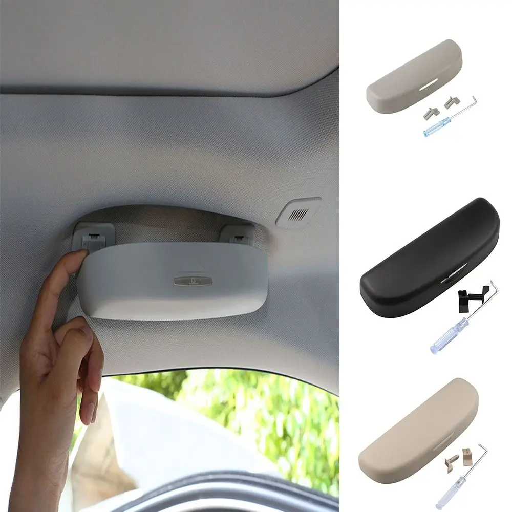 Étui à Lunettes De Voiture, Boîte De Visière Automobile