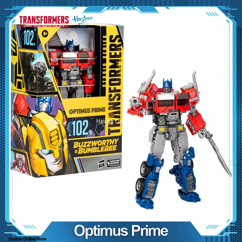 

Hasbro Transformers Buzzworthy Bumblebee Studio Series Optimus Prime 6.5-INCH Action Figures Toys for Kids Birthday Gift F7121