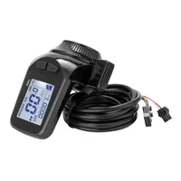 Panneau d'affichage LCD pour vélo électrique, accélérateur au pouce, pour vélo électrique, Scooter S886, 5 broches, 6 broches, prise mâle SM, 24V 36V 48V 52V 60V 4