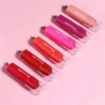 Heallor Blush Stick Contour Cream Blusher Multi-use 6 Colors Waterproof Long-lasting Lip Cheek Eye Shadow Stick Face Makeup Cosm - Thumbnail 4