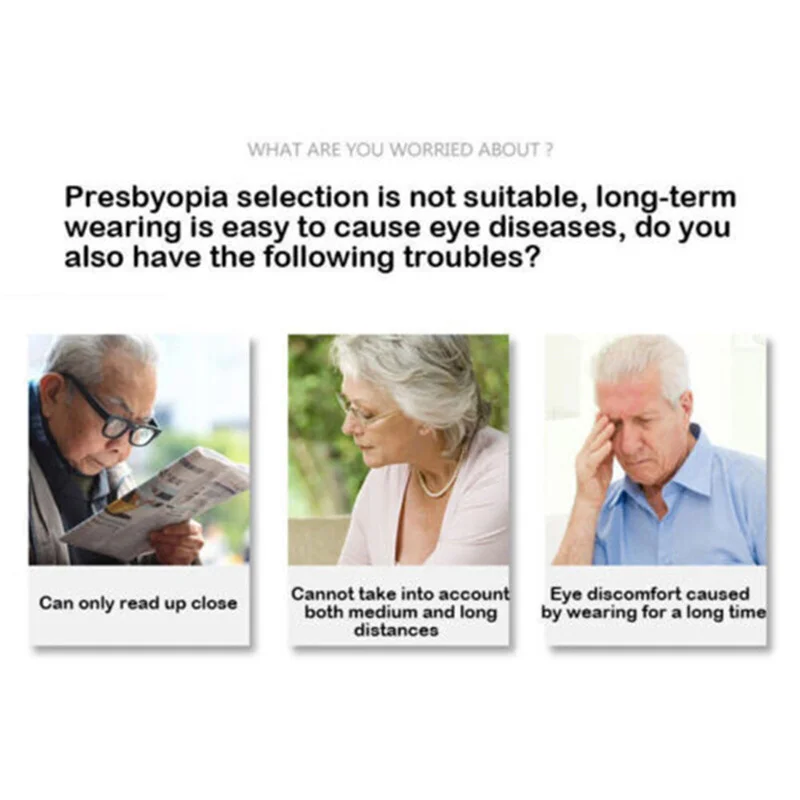 Unisex Portable Foldable Anti Blue Light Reading Glasses Men Women Telescopic Presbyopia Computer Eyewear Eyeglasses With Case