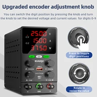 KUAIQU Switching Bench Power Supply Adjustable 30V 5A 10A 60V 120V ,OCP OVP Function Variable DC Power Supply Voltage Regulator - Image 5