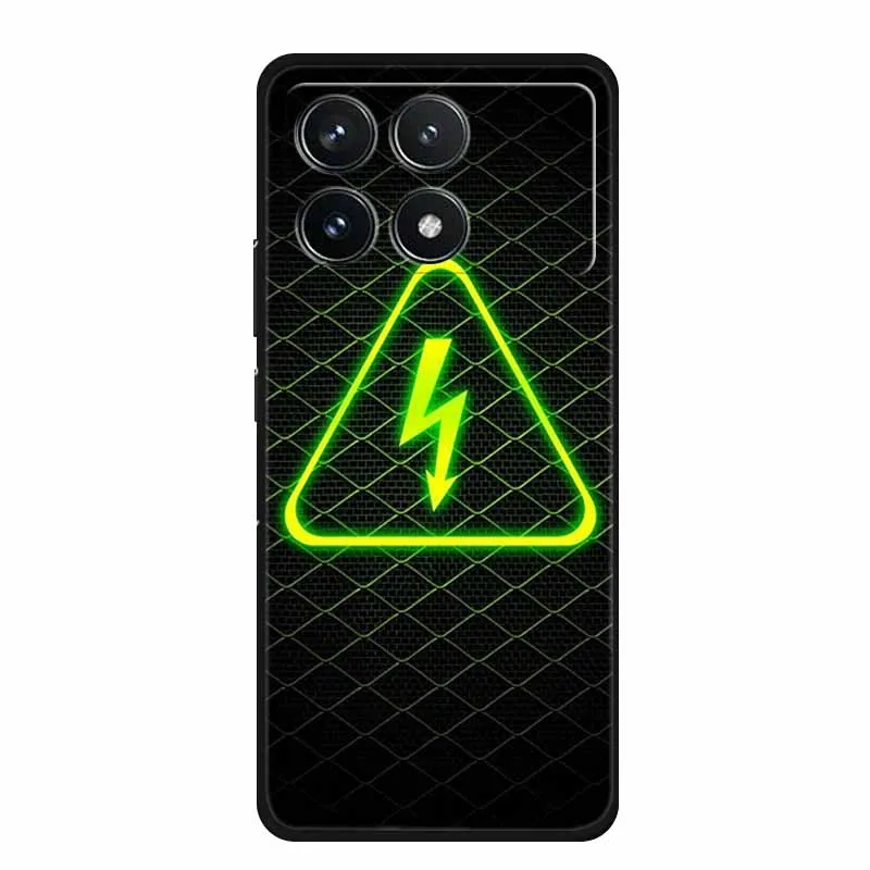 Silicone TPU Soft Shockproof Phone Case - Black