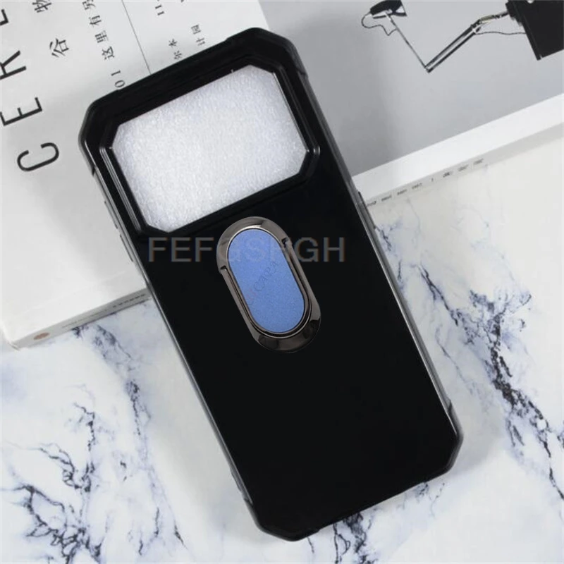 For IIIF150 B1 B2 Pro B2 Ultra Air1 Air1Pro 6.5" 2022 Back Ring Holder Bracket Phone Case Smartphone TPU Soft Silicone Cover 2