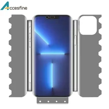  Full Body Screen Protector For iPhone 11 12 13 Mini Pro X XR XS Max Hydrogel Film all Coverage Front Back Edge Soft Gel 