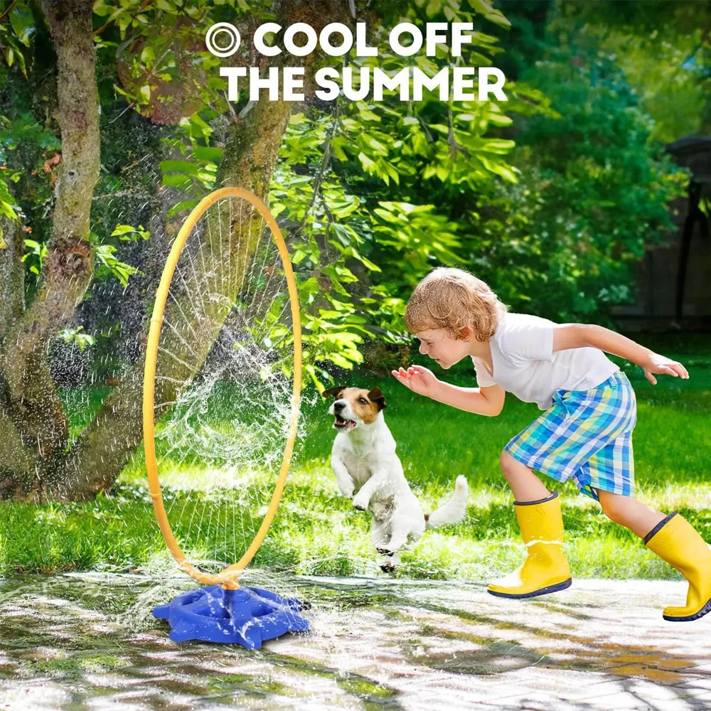 Sports Toys Hose Circular Sprinkler Ring Roating Water Spray