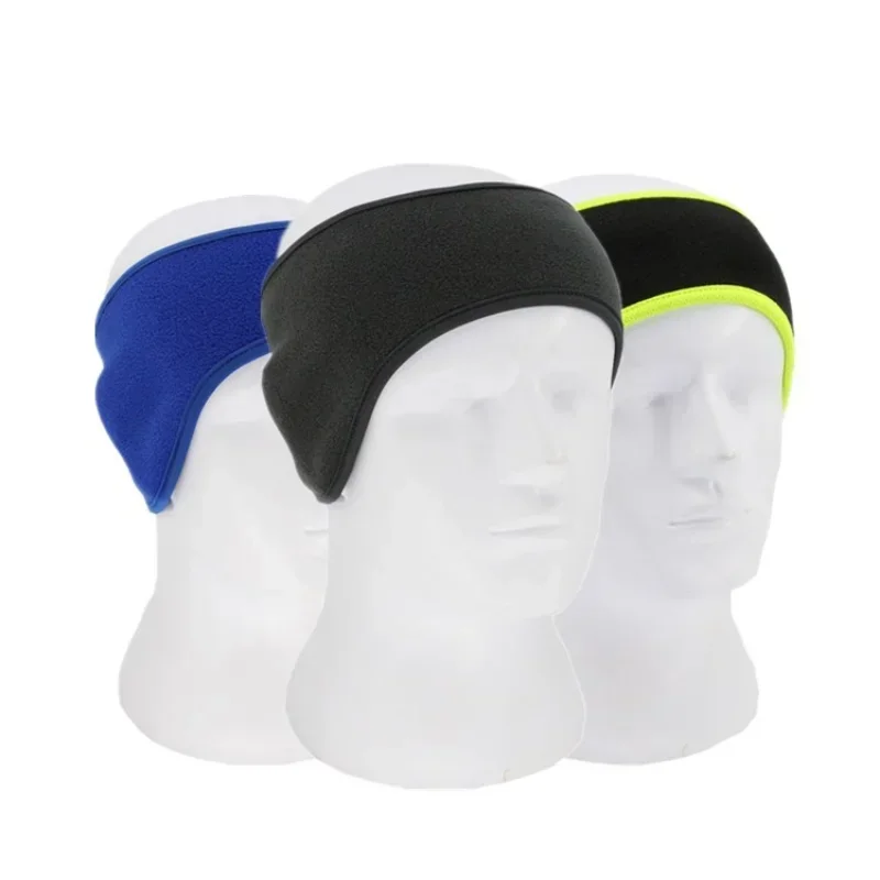 1 Pcs Fleece Ear Cover Ear Muff Headband Winter Sweatband Warmer for Men Women Running Skiing Outdoor Sports Hair Sweat sports headbands