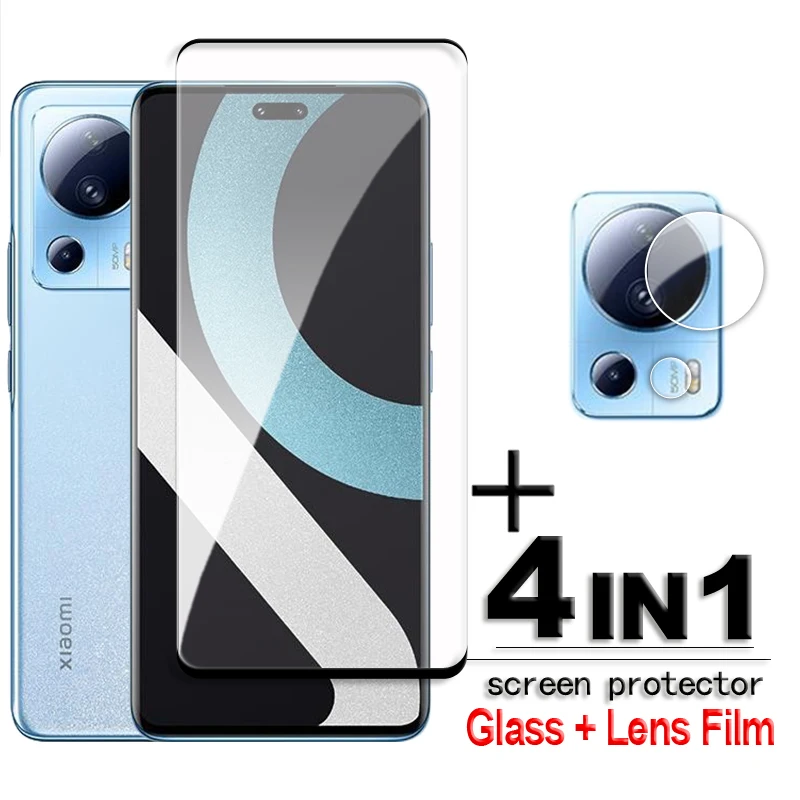 For Xiaomi 12 Lite NE Glass 3D Curved Full Cover Screen Protector Xiaomi 12 Lite NE 5G Tempered Glass Mi 12 Lite NE Lens Film full cover tempered glass for xiaomi mi 10t lite 5g screen protector for xiaomi mi 10t 11 lite camera glass mi 10t lite 5g glass