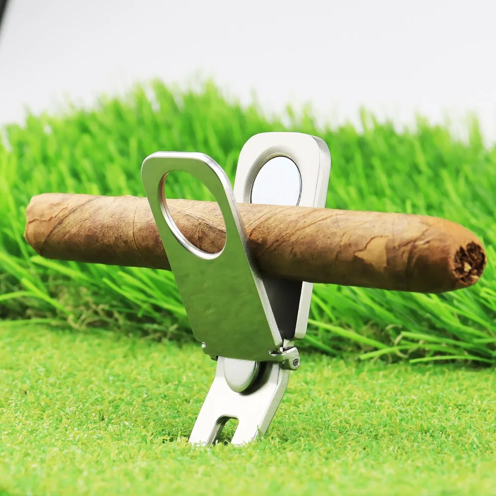 Divot Tool Putting Green Fork Ball Marker Clover Golf Green Fork 6 in 1 Portable Golf Pitchfork Divot Repair Tool