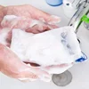 10/1Pcs Nylon Soap Bubble Mesh Bags Hangable Shower Gel Saver Pouch Facial Cleanser Body Bath Foaming Scrubbers Cleaning Tools 4