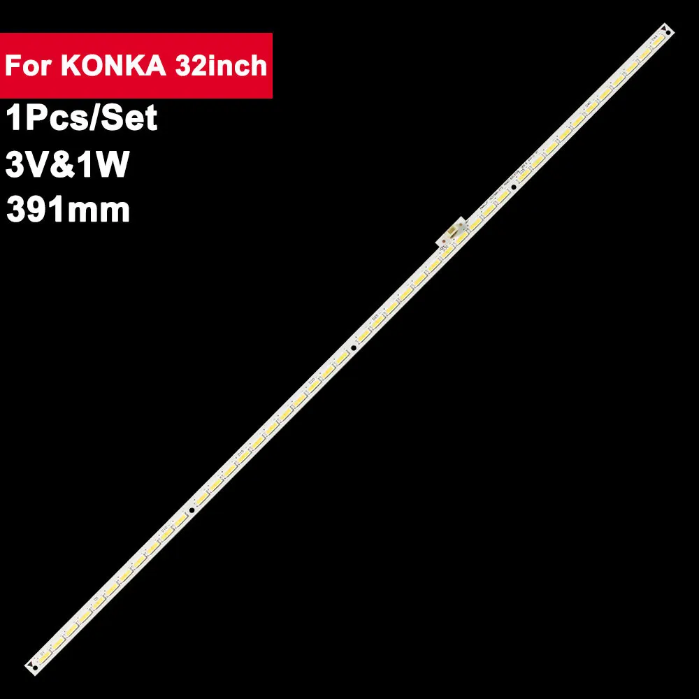

1pcs/set 391mm Led Backlights Strips For KONKA 32inch 44LEDs HE315GH-E72 RSAG7.820.5726 HisenseLED32K370 LED32EC510N