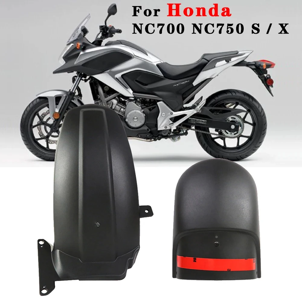 

Motorcycle Front Extender Hugger Mudguard & Rear Fender For HONDA NC700 NC750 NC700S NC700X NC750S NC750X 2012-2020 2021 2022