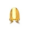 88438-fd9f59.png Bagues en acier inoxydable 316L pour femmes, couleur or, anneau ouvert géométrique multicouche, Vintage, étanche, bijoux esthétiques de mariage, cadeau