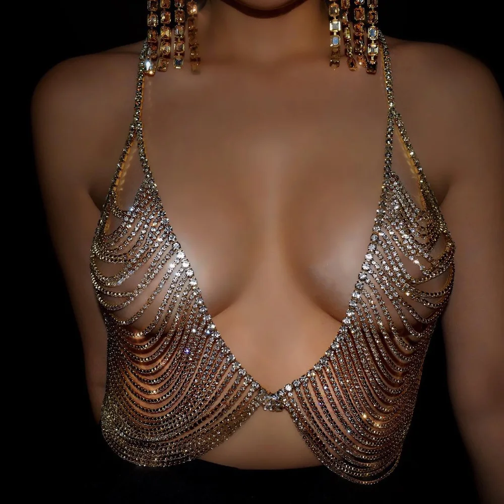 Chain bra porn