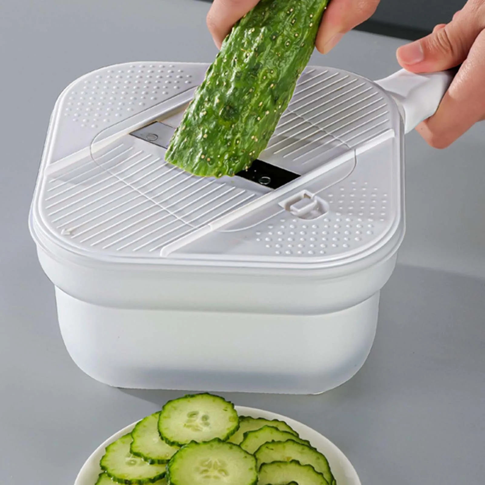 Portable Multifactional Vegetable Cutter Vegetable Chopper Carrots Potatoes Grater For Kitchen