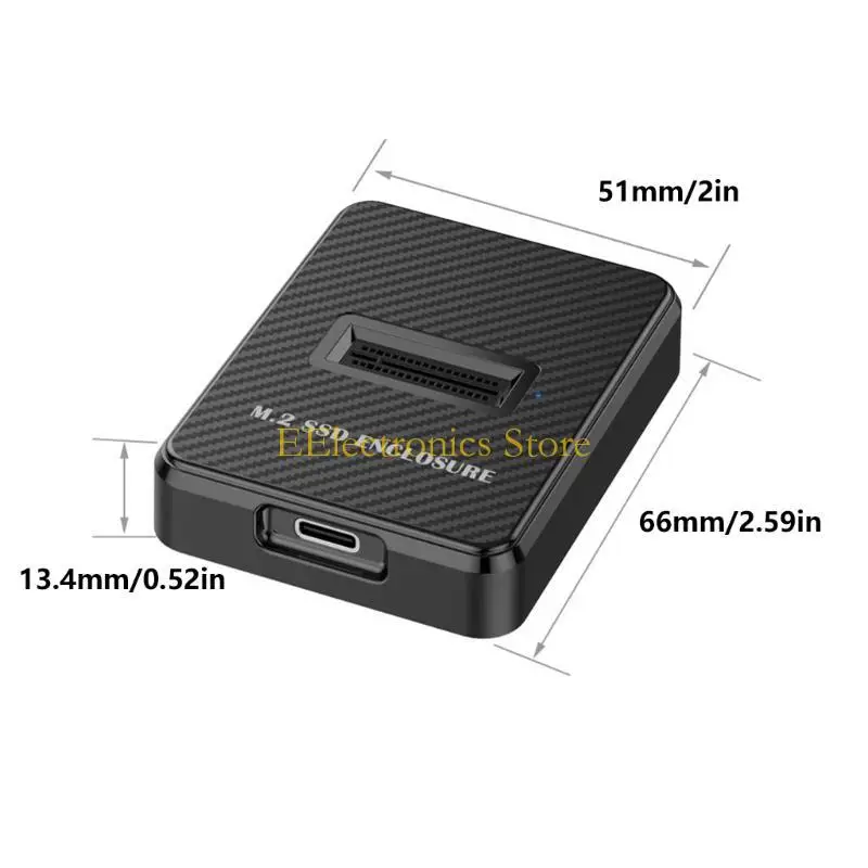 B03C M.2 솔리드 디스크 케이스 M.2 Nvme-컴퓨터 사용을 위한 USB C 도킹 스테이션