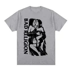 Vintage Aesthetic Cotton Round Neck T - Shirt - Unisex Classics Collection - S (GRAY)