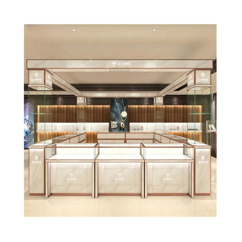 Customized product、Luxury Floral Gold Design Shopping Mall Standing Pedestal Glass Showcase Display Cabinets For Watch Kios customized product、tempered glass retail jewelry showcase jewellery shop furniture shopping mall display sales kiosk design