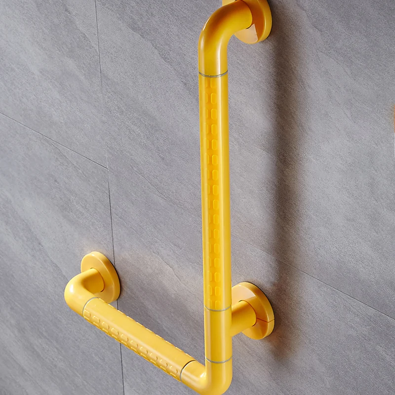 Toilet Supplies Fixed Bar Shower Handle Stainless Bathroom Support Toilets Parts Safety Warning Vacuum Suction Cups Rod Bed