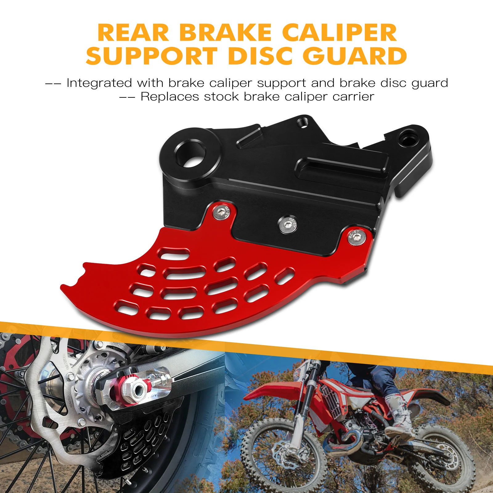 후방 브레이크 디스크 가드 커버 보호대, 베타 엑스트레이너 300 2015-2024 RR RS 200 250 300 350 390 400 430 450 480 500 2T 4T 엔듀로