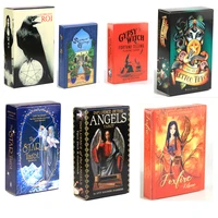 600styles tarot cards Green Glyphs Lenormand Star foxfire angels oracle cards board game witch oracle deck-A 1