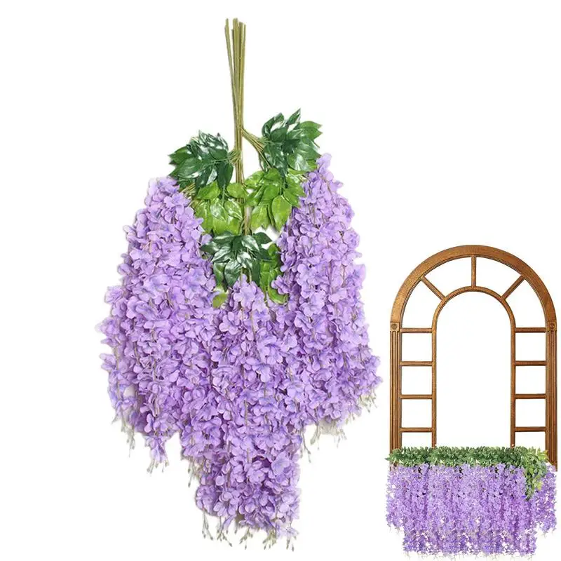 

Artificial Garland Artificial Wildflowers Vines For Room Decor Artificial Silk Cloth Flower Vines For Room Decor For Outdoors