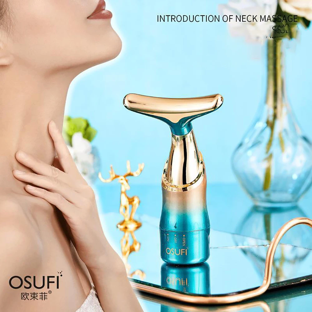 OSUFI Facial Multifunctional Face Massager Neck Care Facial Eye Lifting Massage Microcurrent Anti Wrinkle Rejuvenation Skin Care