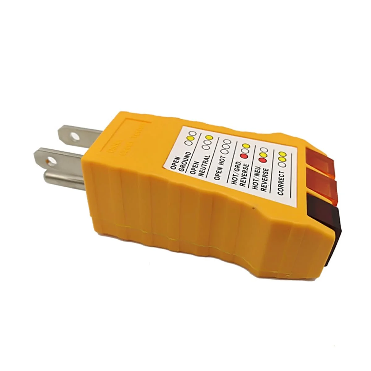 Grounding Mat Kit Earthing Plug Adapter Grounding Tester Earthing for Grounding Products Electric Outlet Tester Plug in GFCI Tester Receptacle Tester Plug