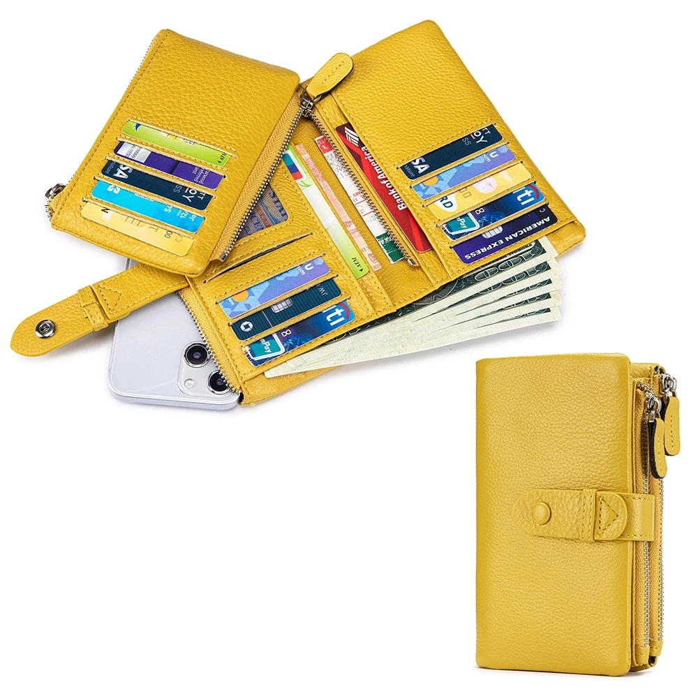 yellow wallet
