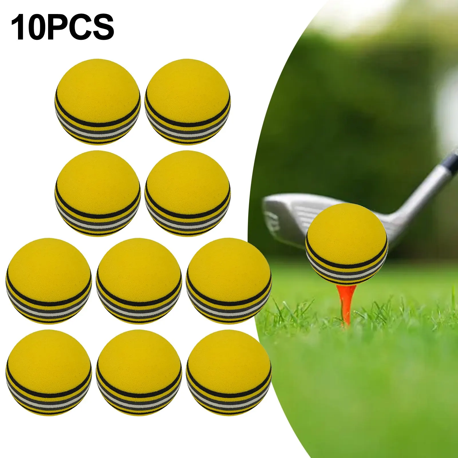 

Флюоресцентные мячи для гольфа, флюоресцентные мячи для тренировок в помещении, радужные красные/синие/желтые