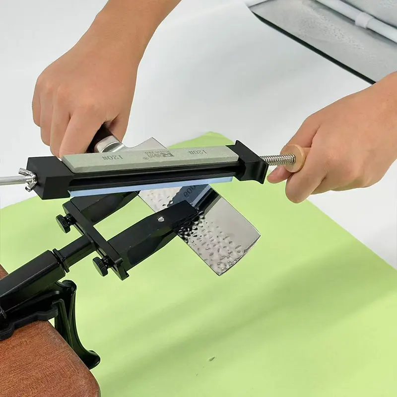 전문가용 고정각 칼갈이, 주방장 칼 및 가위용 빠른 연마 다이아몬드 연삭 도구