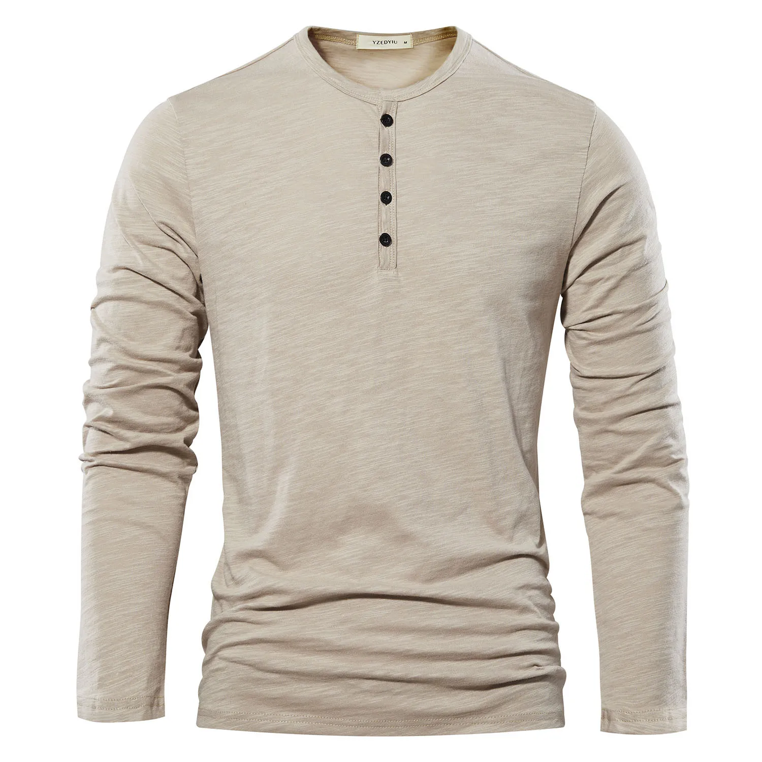 Henery Neck T-shirt styling image 4