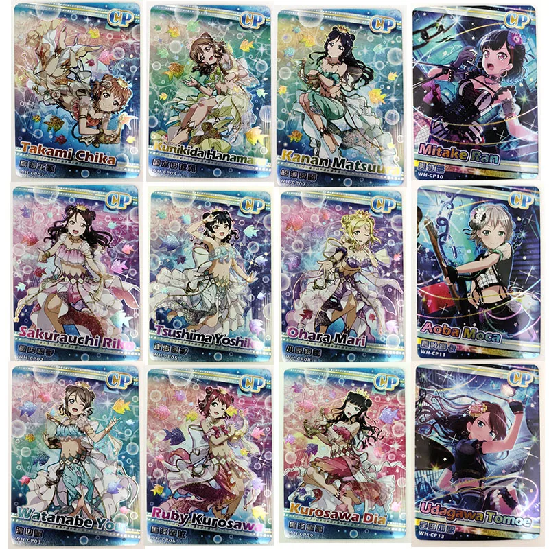 

Shaohua Anime Takami Chika Sakurauchi Riko Cp Card Anime Game Collection Rare Cards Children's Toys Boys Surprise Birthday Gifts