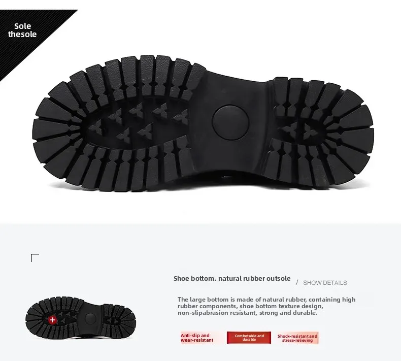 Another view of the men's wedding shoe