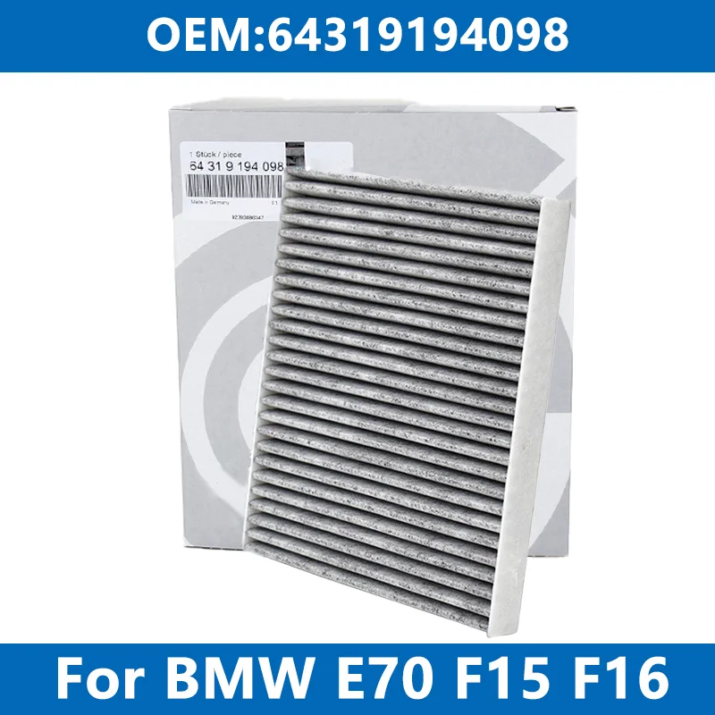 CarCabinFilterAirConditioner64319194098ForBMWE70E71E72F15