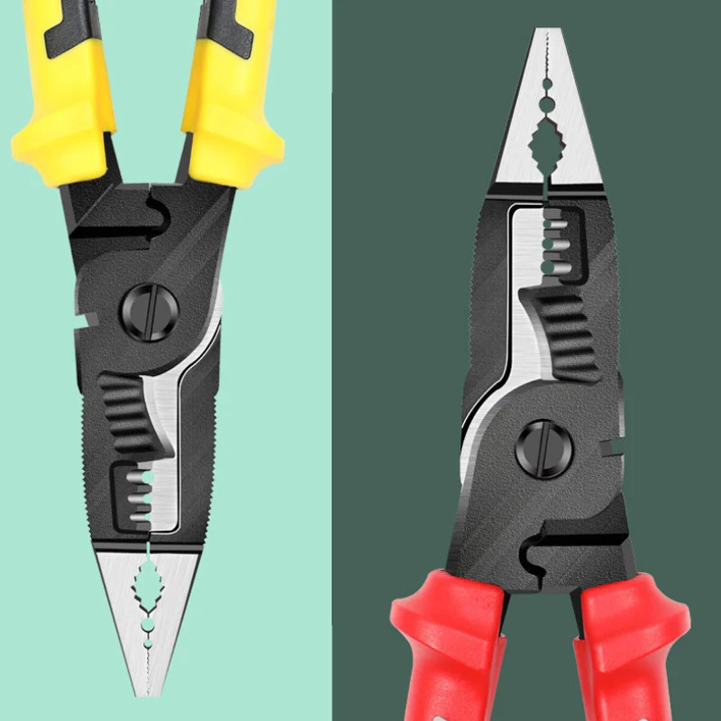 Gowke 9 In 1 Multifunction Electrician Pliers Nose Pliers Combination