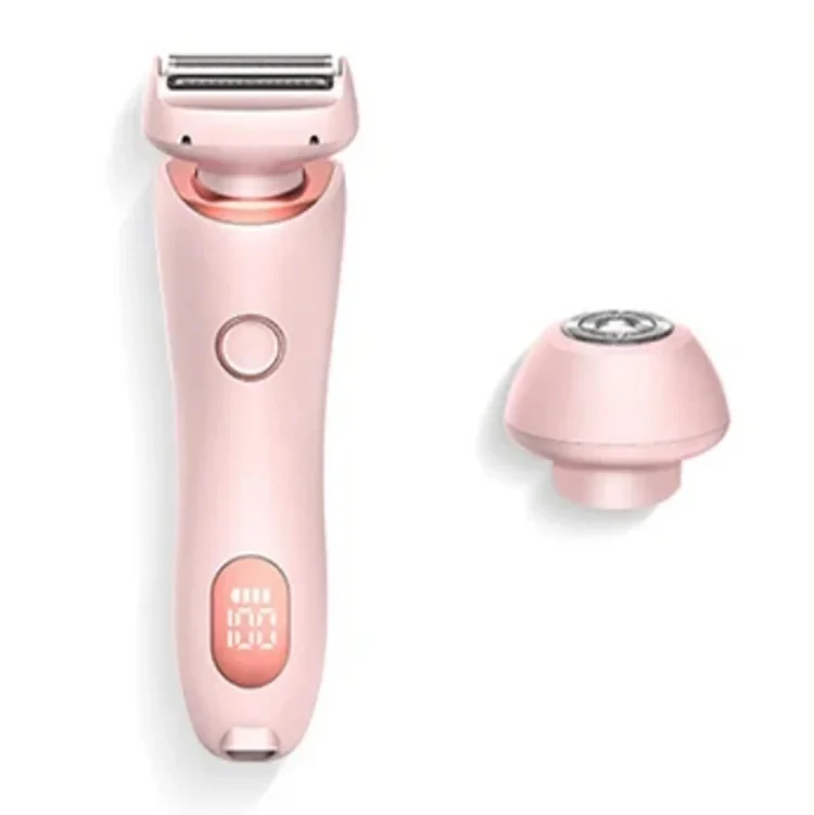 Electric Razors Women 2 In 1 Bikini Face Shavers Hair Removal for Underarms Legs Ladies Body Trimmer IPX7 Waterproof 2024 NEW _voghion.com