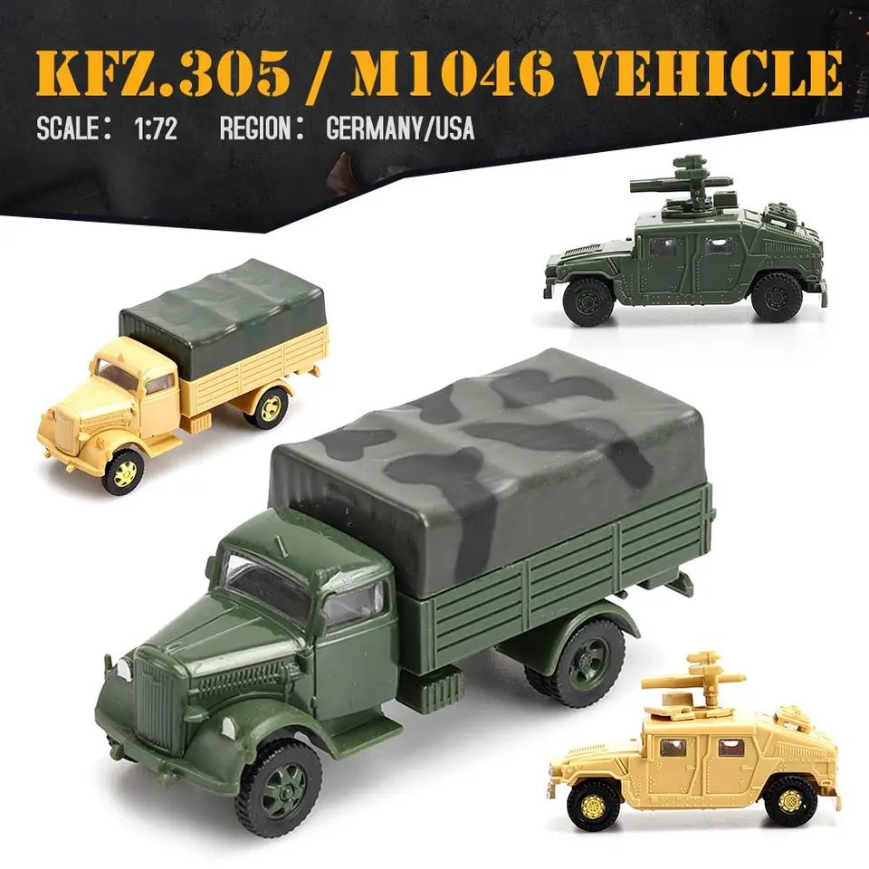 Dragon 1/72 Carro Armato Anfibio Seconda Guerra Mondiale - Modello Militare Finito - Edizione Limitata