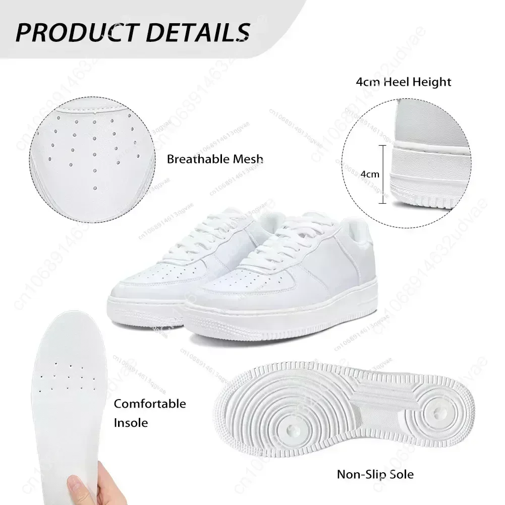 Customized Shoes Air Basketball Mens Womens Sports Running High Quality Flats Force Sneakers Lace Up Mesh Custom Made Shoe DIY