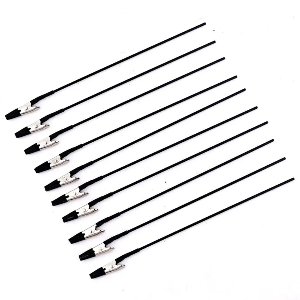 10Pcs Flexible Alligator Clip Sticks Magnetic with Base Holder Model Painting Stand Base Holder Bendable Model Crafting